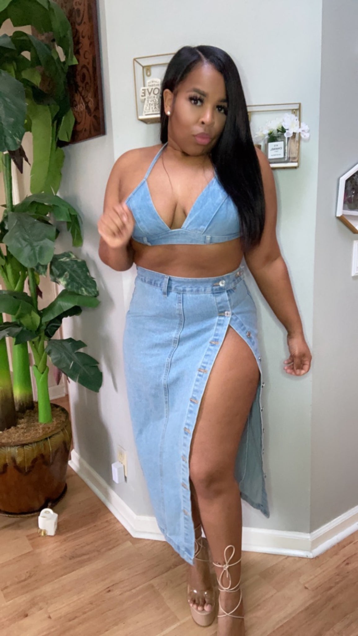 Shawty Denim Set