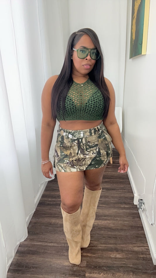Mini Hunter Skirt